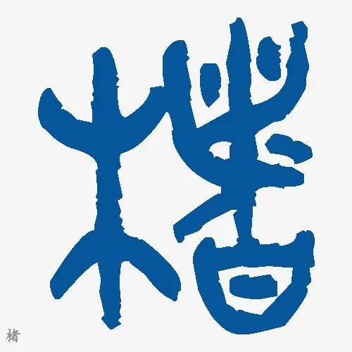 楮